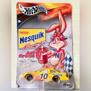 2001 Hot Wheels Racing Jeff Green #10 Nestle Nesquik NIP